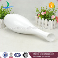 Novos modernos vasos de cerâmica mate branco para decoração de casamento